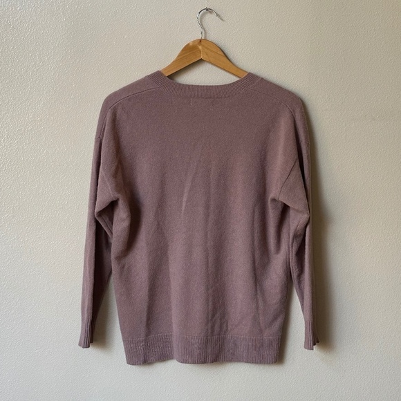 NAADAM Cashmere Boyfriend Cardigan in Mink Size XS - Picture 10 of 11